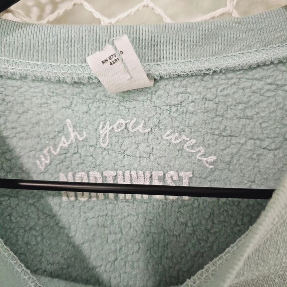 *FINAL PRICE DROP* Wish You Were Northwest 'NRTHWST' Pullover - Picture 3 of 6